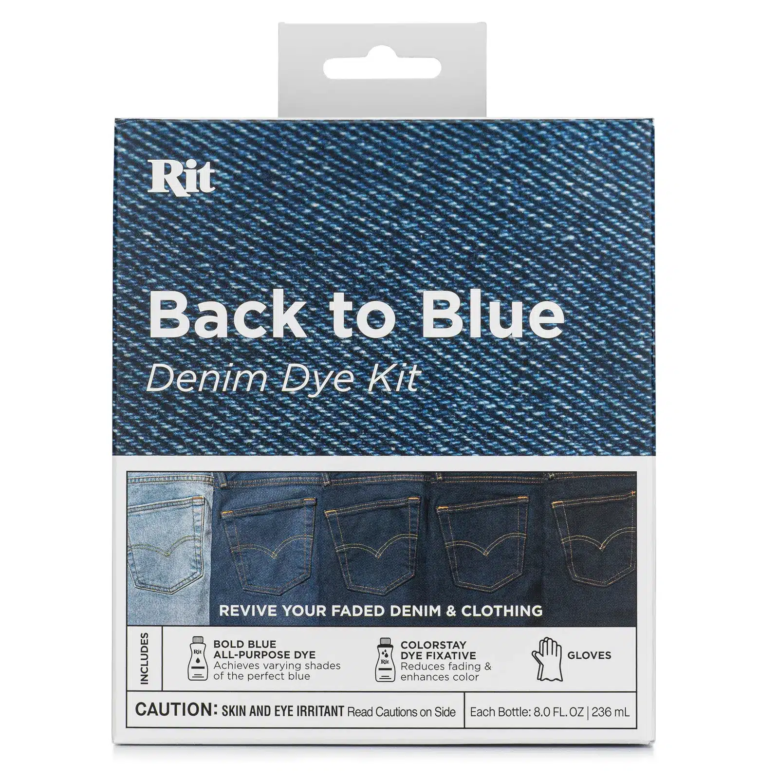 ערכת צביעת טקסטיל RIT BACK TO BLUE
