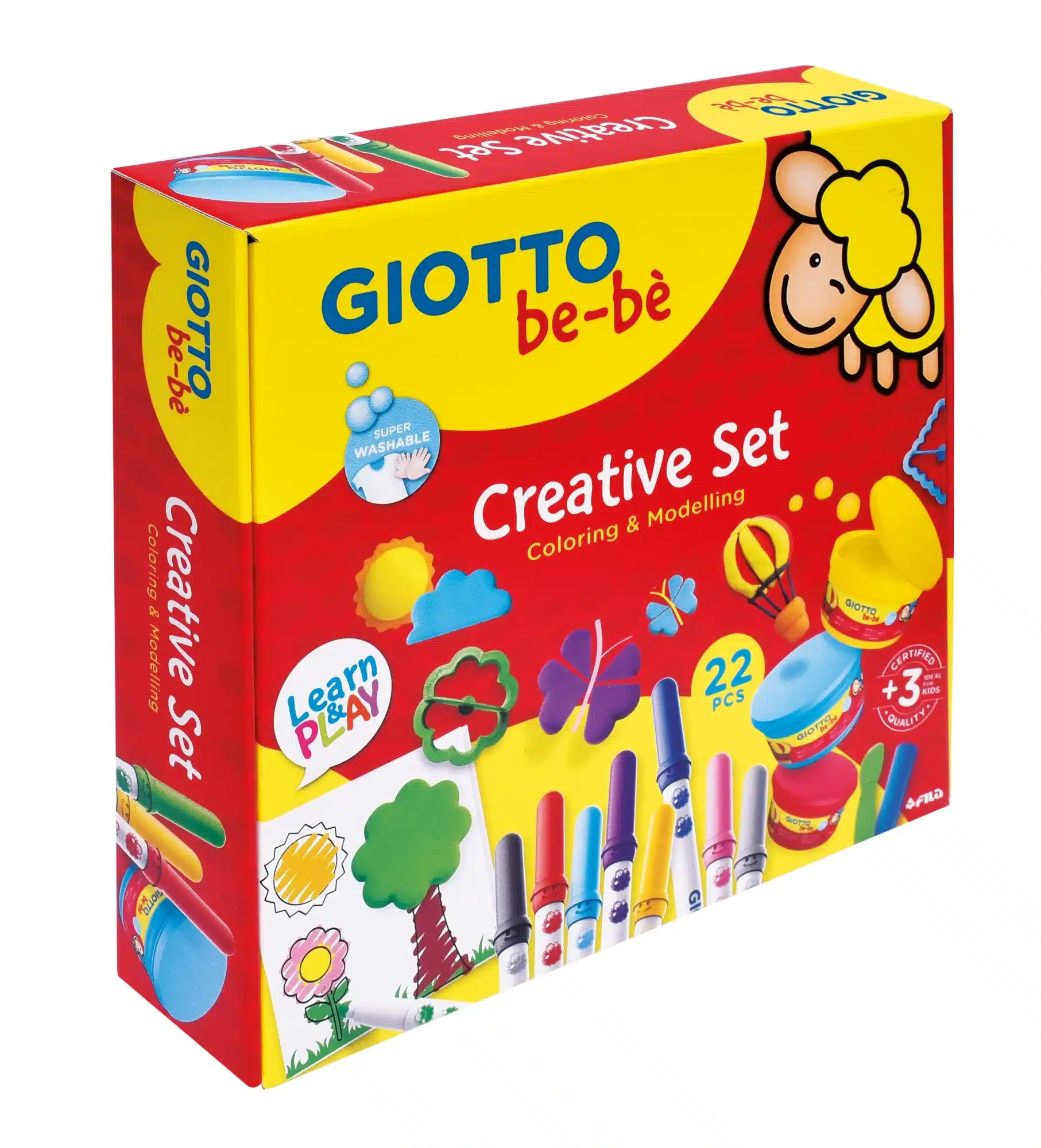 ערכת יצירה צביעה ופיסול - GIOTTO be-bè