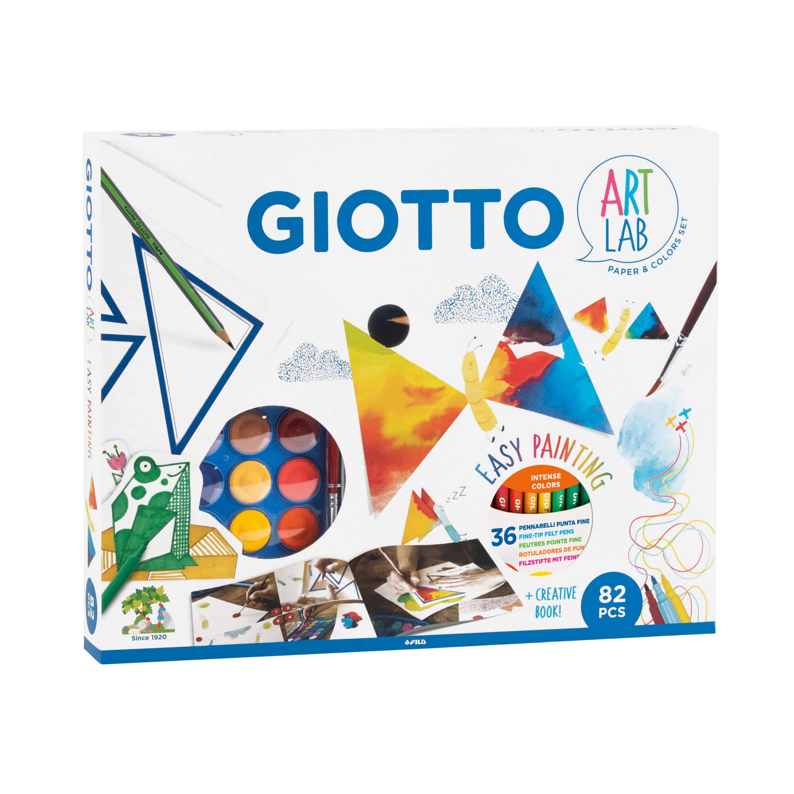 ⁦ערכת לימוד צביעה | GIOTTO⁩ – תמונה ⁦1⁩