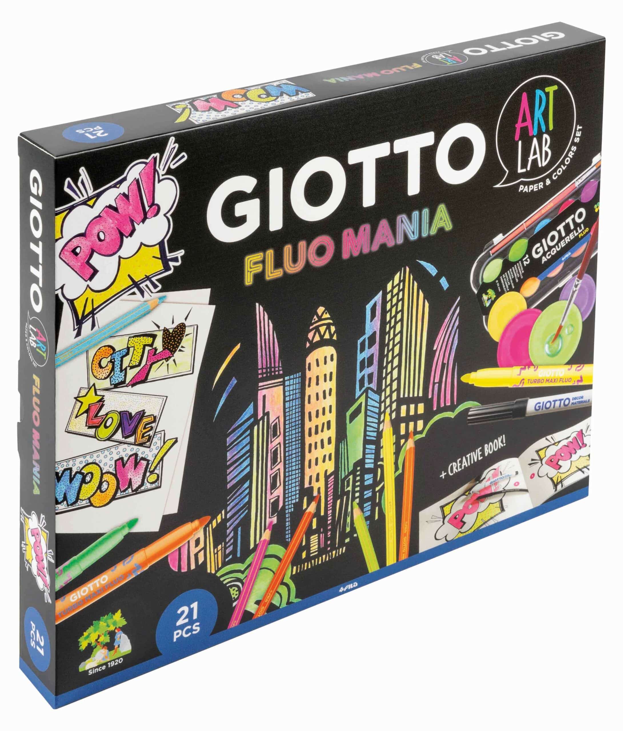 ⁦ערכת יצירה צבעים זוהרים | GIOTTO⁩ – תמונה ⁦1⁩